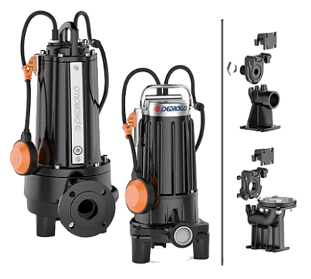 Pedrollo TRm 1.5 канализационный насос с режущим механизмом